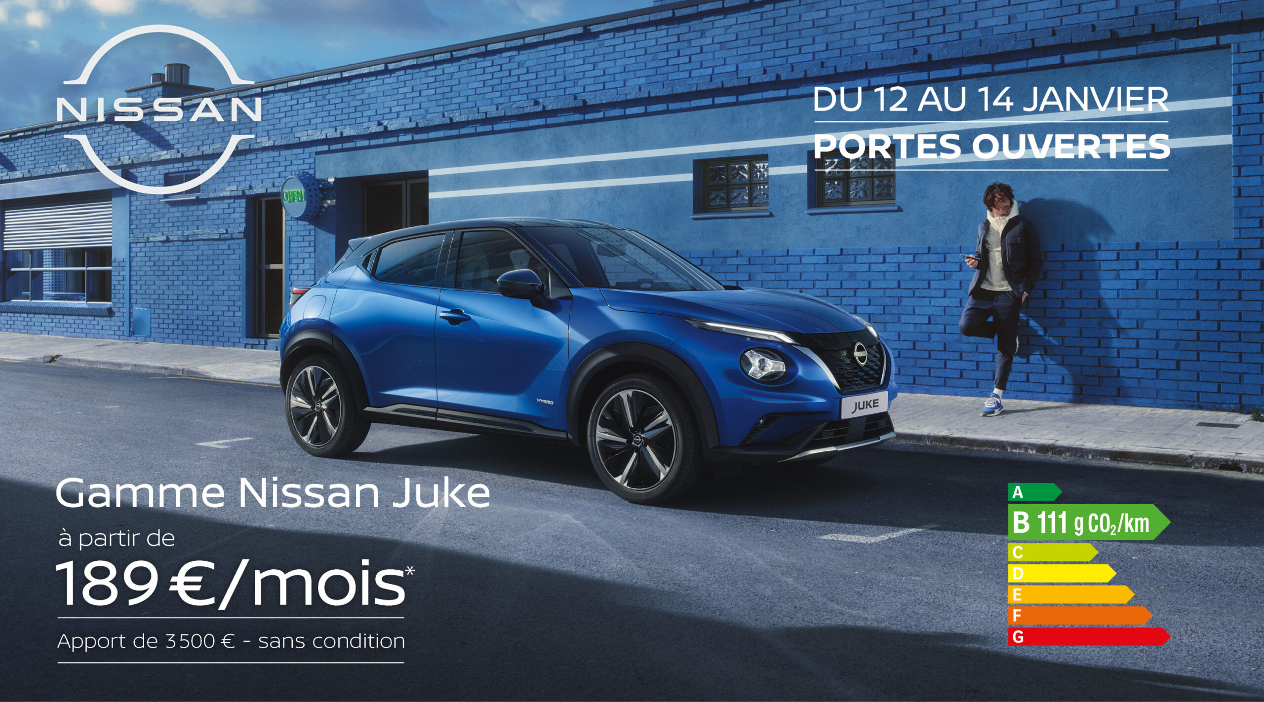 Bannière portes ouvertes nissan janvier 2024 mobile